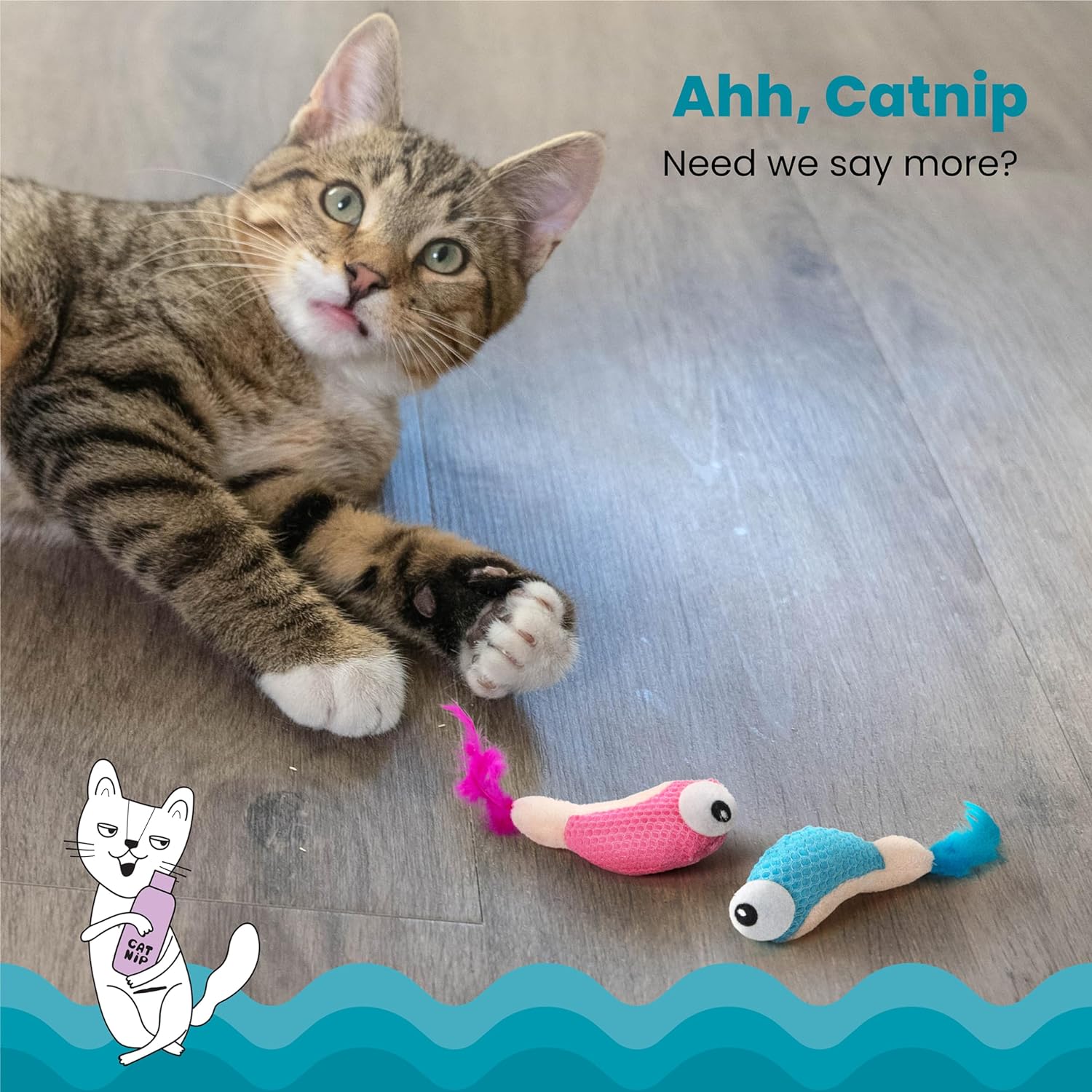 Petstages Dental Shrimpies Cat Toy - Image 3
