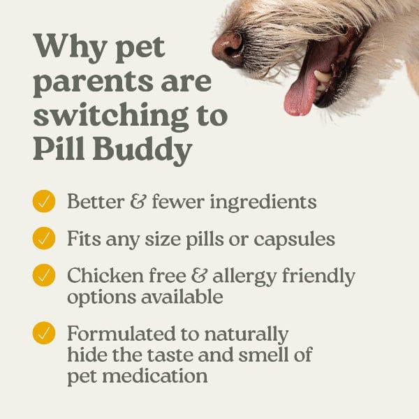 Pill Buddy Naturals Pill Hiding Treat for Dogs; Peanut Butter & Banana Recipe - Image 4