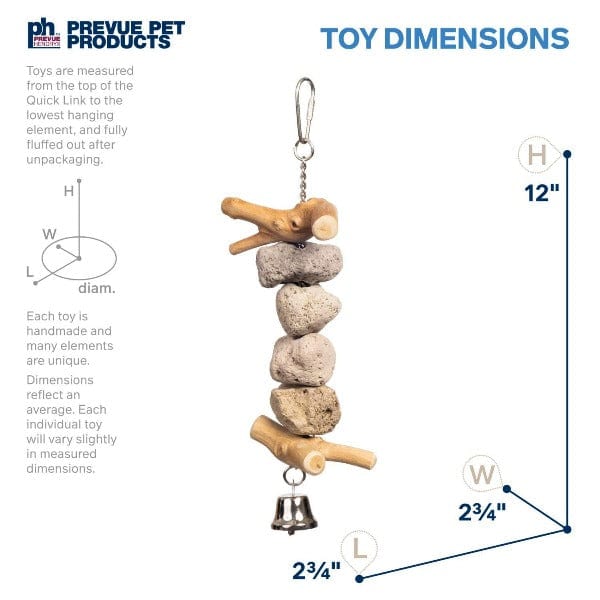 Prevue Pet Products Block Rock Bird Toy - Image 5