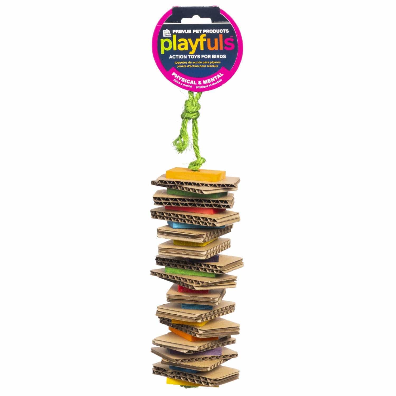 Prevue Pet Products Shredding Stack Bird Toy - Image 5
