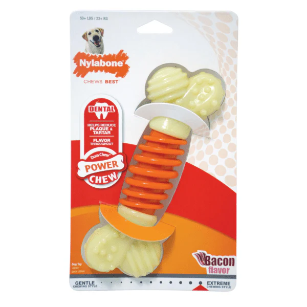 Nylabone PRO Action Dental Power Chew Durable Dog Toy - Image 7
