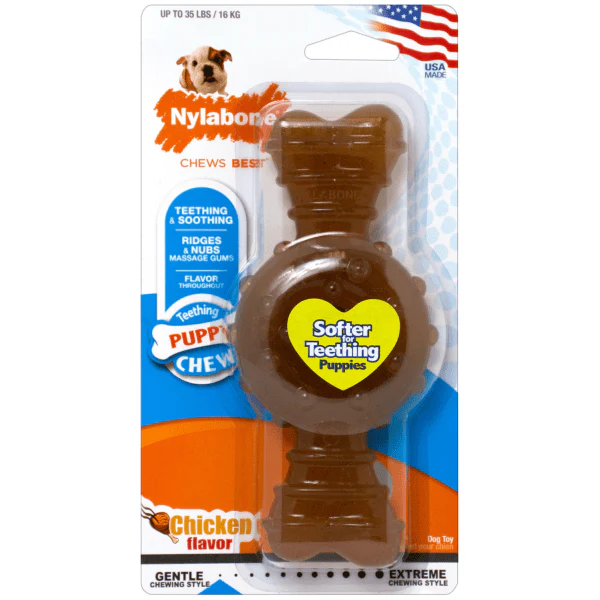 Nylabone Puppy Ring Bone Teething Toy for Puppies - Image 7