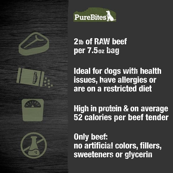 PureBites Beef Jerky For Dogs - Image 3