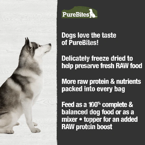 PureBites Beef Freeze Dried Dog Food - Image 3