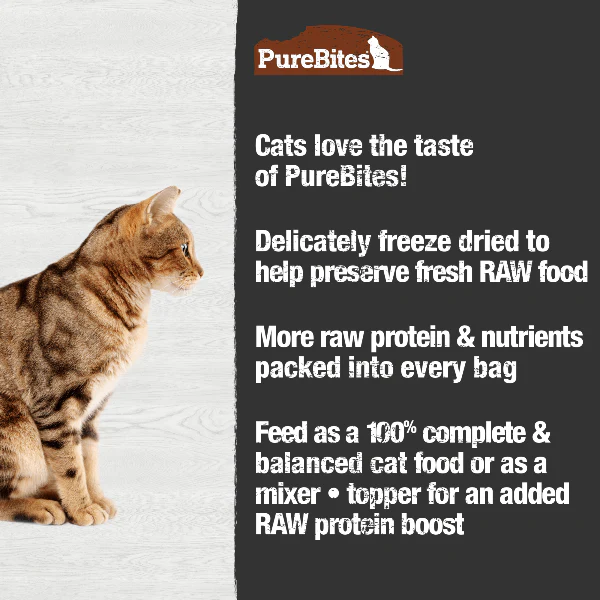 PureBites Turkey Freeze Dried Cat Food - Image 3