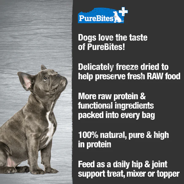 PureBites+ Hip & Joint Freeze Dried Dog Treats, 85g - Image 3