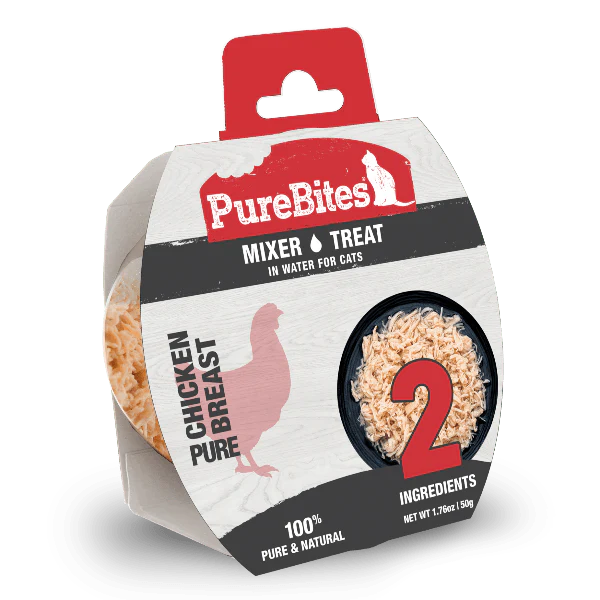 PureBites Mixers for Cats; Chicken Breast