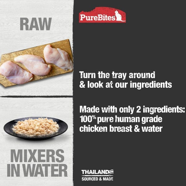 PureBites Mixers for Cats; Chicken Breast - Image 3
