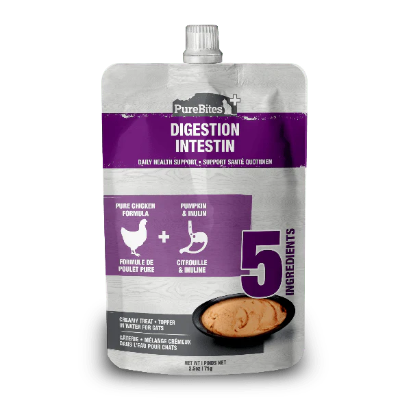PureBites+ Squeezables For Cats; Digestion