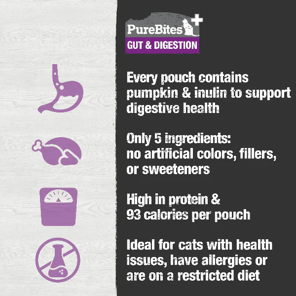 PureBites+ Squeezables For Cats; Digestion - Image 4