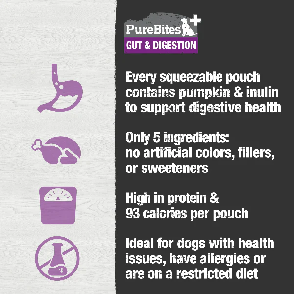 PureBites+ Squeezables For Dogs; Digestion - Image 3