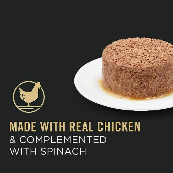 Purina Pro Plan Complete Essentials Chicken & Spinach Entree Canned Cat Food, 156g - Image 2