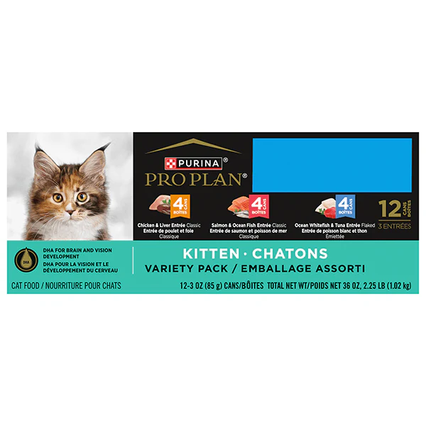 Purina Pro Plan Focus Kitten Canned Food Variety Pack - Image 8