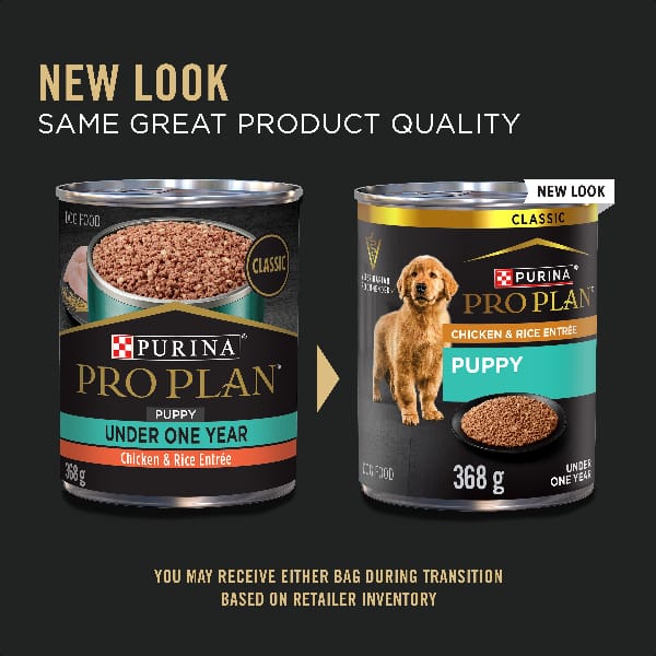 Purina Pro Plan Puppy Chicken & Rice Entrée Canned Dog Food - Image 2