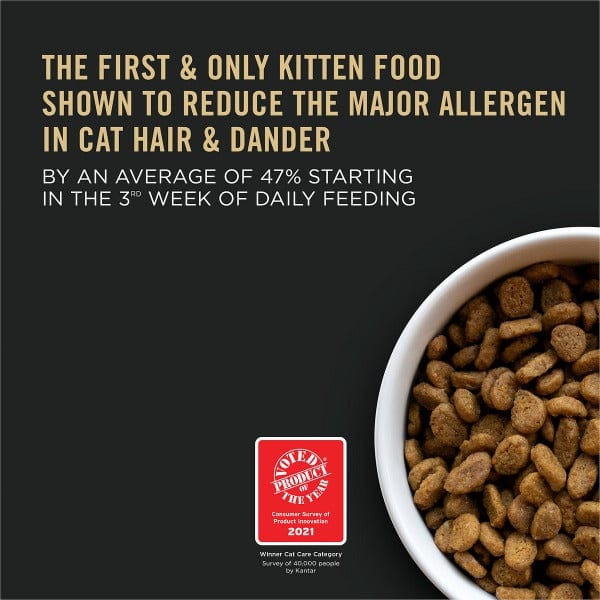 Purina Pro Plan Specialized Allergen-Reducing LiveClear Chicken & Rice Dry Kitten Food, 3.2lb - Image 2