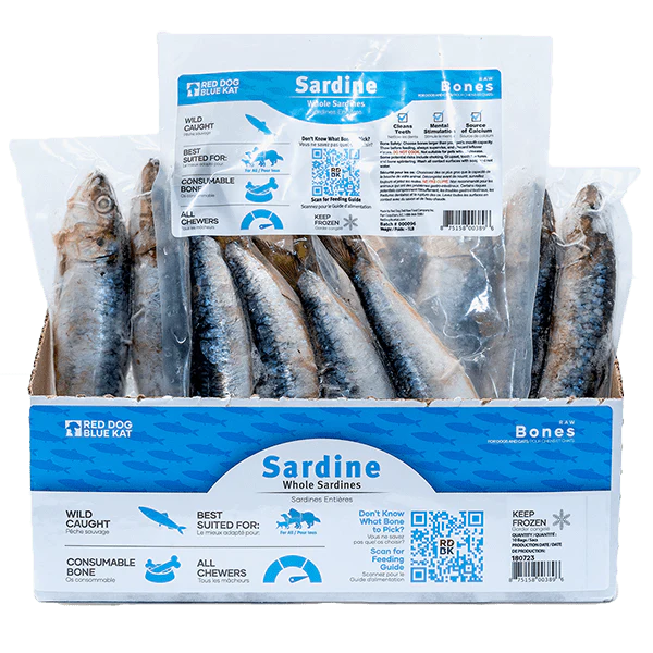 Red Dog Blue Kat Whole Sardines