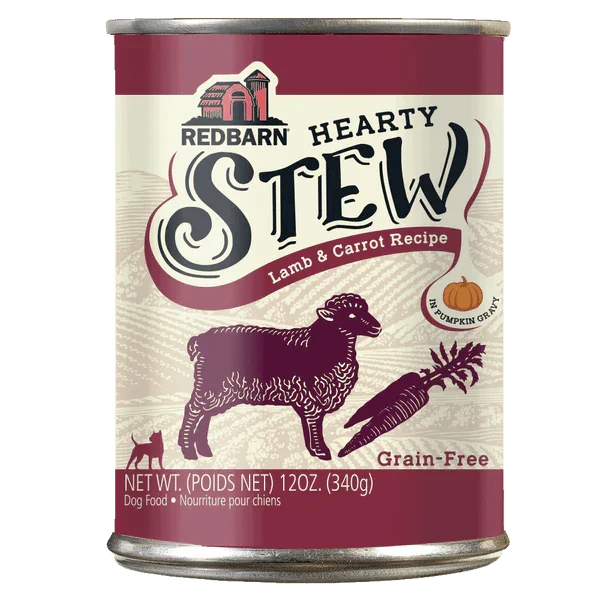 RedBarn Hearty Stew Lamb & Carrot Recipe Canned Dog Food, 12oz