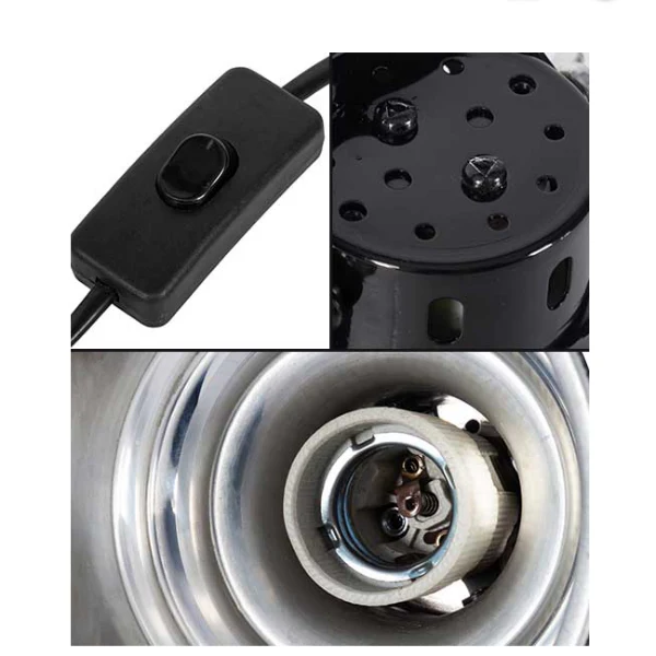 Reptizoo Mini Dome Lamp Fixture - Image 2