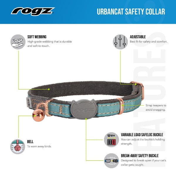 Rogz UrbanCat Safety Release Collar - Image 8