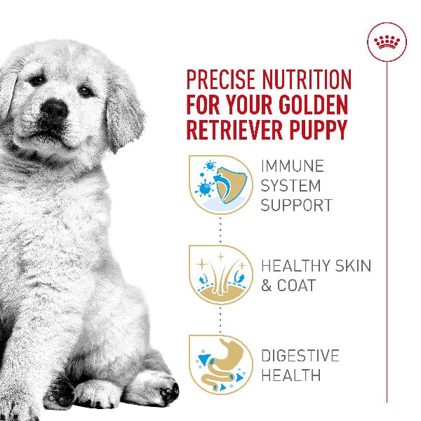 Royal Canin Golden Retriever Puppy Dry Dog Food, 30lb - Image 2