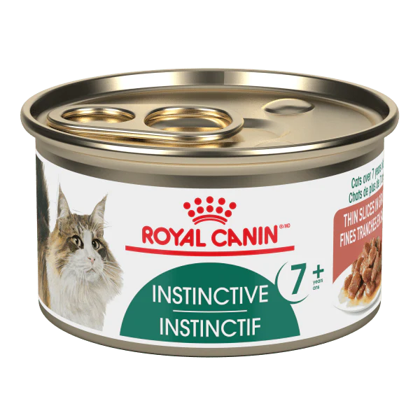 Royal Canin Instinctive 7+ Thin Slices in Gravy Canned Cat Food, 85g
