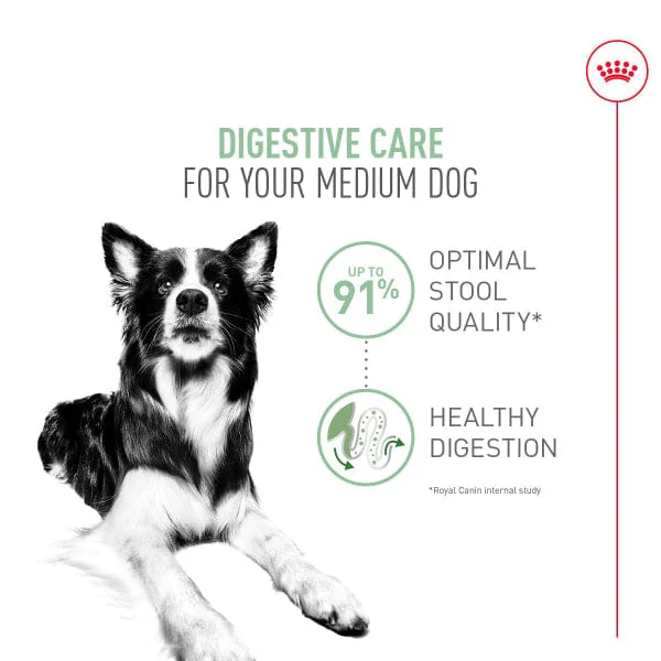 Royal Canin Medium Adult Digestive Care Dry Dog Food, 30lb - Image 2