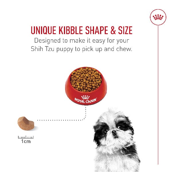 Royal Canin Shih Tzu Puppy Dry Dog Food, 2.5lb - Image 4