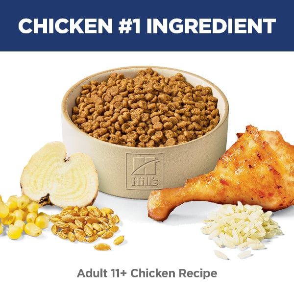 Science Diet Adult 11+ Chicken Recipe Dry Cat Food - Image 3