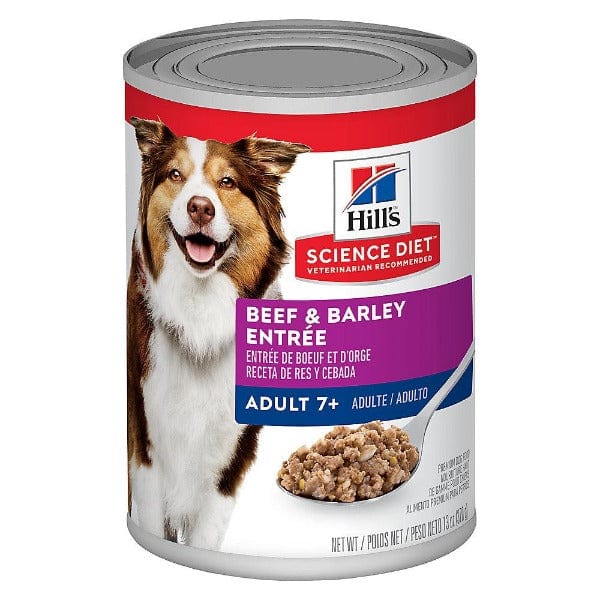 Science Diet Beef & Barley Entree Adult 7+ Canned Dog Food, 13oz - Image 6