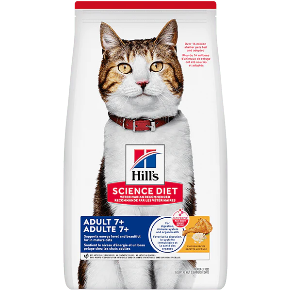 Science Diet Adult 7+ Chicken Recipe Dry Cat Food