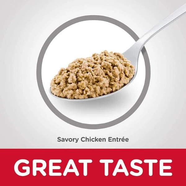 Science Diet Savory Chicken Entree Adult 7+ Canned Cat Food, 5.5oz - Image 2