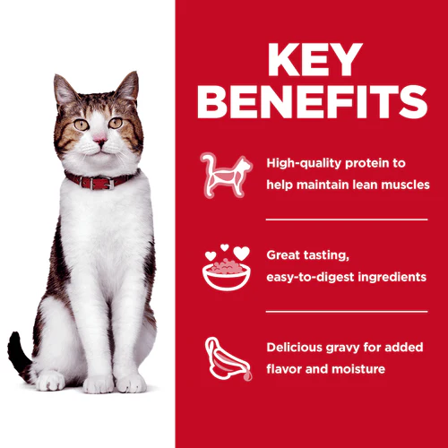 Science Diet Tender Dinner Adult 7+ Variety Pack Cat Food Pouch - Image 3