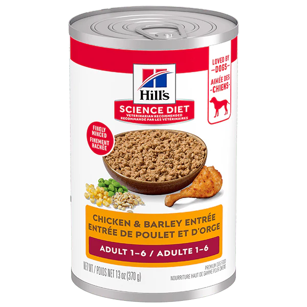 Science Diet Chicken & Barley Entree Adult Canned Dog Food, 13oz - Image 6