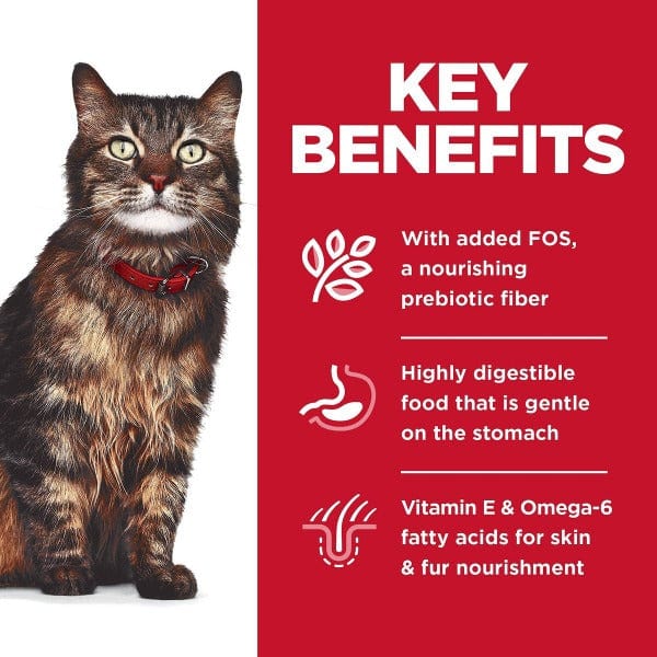 Science Diet Sensitive Stomach & Skin Chicken & Beef Pouch Cat Food - Image 3