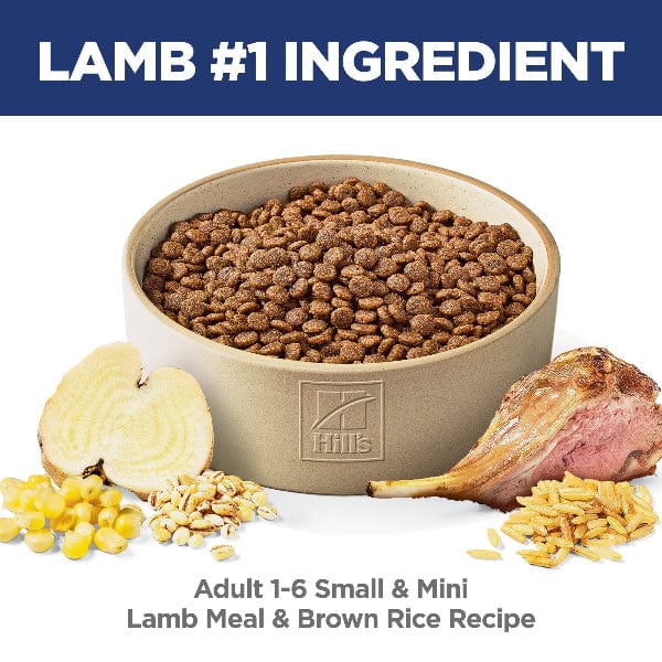 Science Diet Adult Small & Mini Lamb Meal & Brown Rice Recipe Dry Dog Food, 4.5lb - Image 4