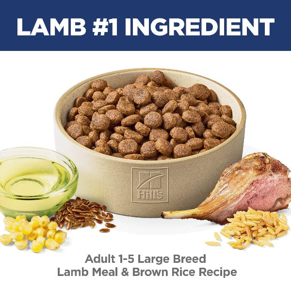 Science Diet Adult Large Breed Lamb Meal & Brown Rice Recipe Dry Dog Food, 33lb - Image 3