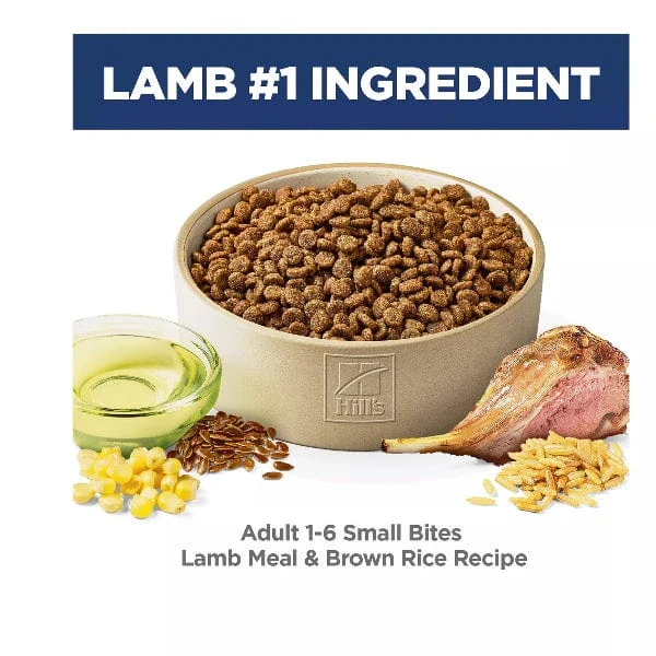 Science Diet Adult Small Bites Lamb Meal & Brown Rice Recipe Dry Dog Food, 15.5lb - Image 3