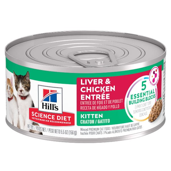 Science Diet Liver & Chicken Entree Canned Kitten Food - Image 3