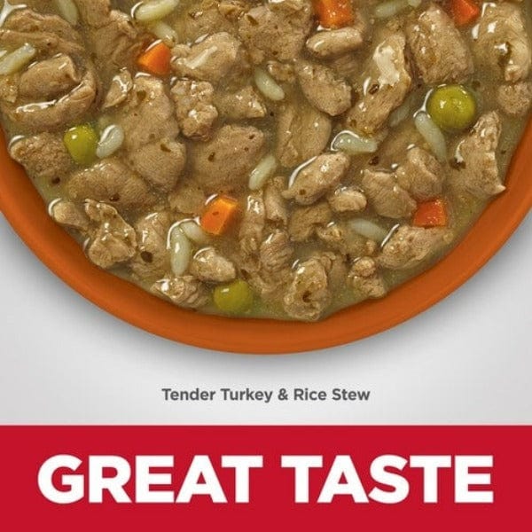 Science Diet Sensitive Skin & Stomach Tender Turkey & Rice Stew Adult Canned Dog Food, 12.5oz - Image 2