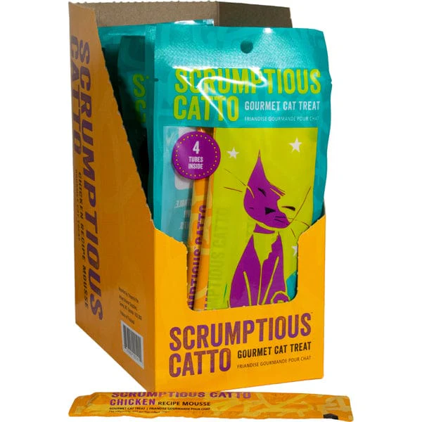 Scrumptious Catto Chicken Recipe Mousse Cat Treats - Image 3