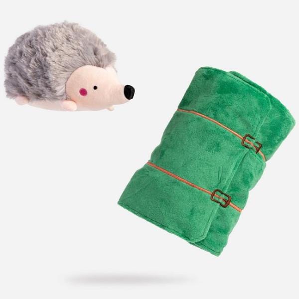 Silver Paw Sleeping Porcupine Dog Toy - Image 2