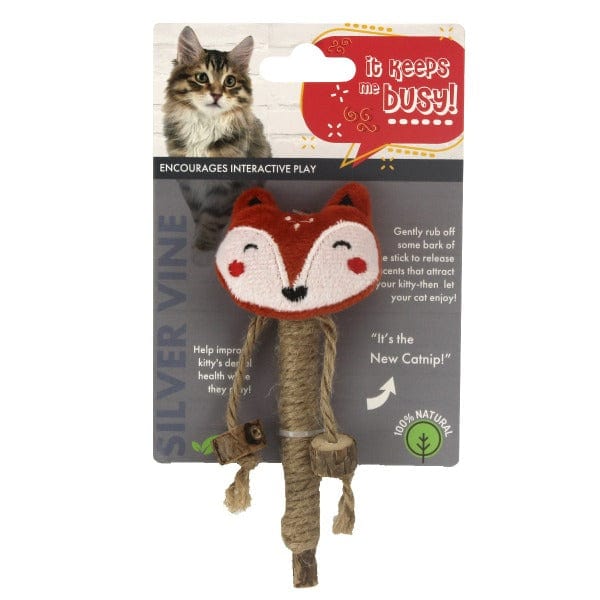 Silvervine Animal Stick Cat Toy