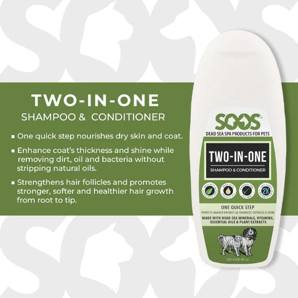 Soos Pets Natural Two-In-One Pet Shampoo and Conditioner - Image 2