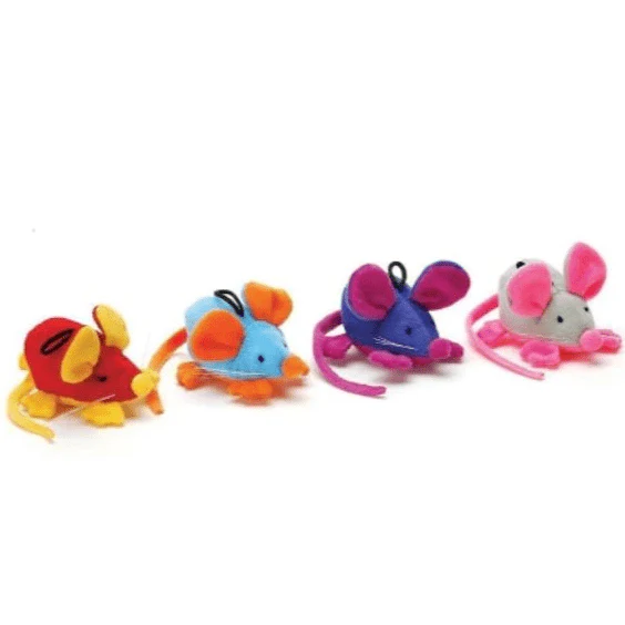 Spot Rattle Clatter Mouse Catnip Cat Toy - Image 2