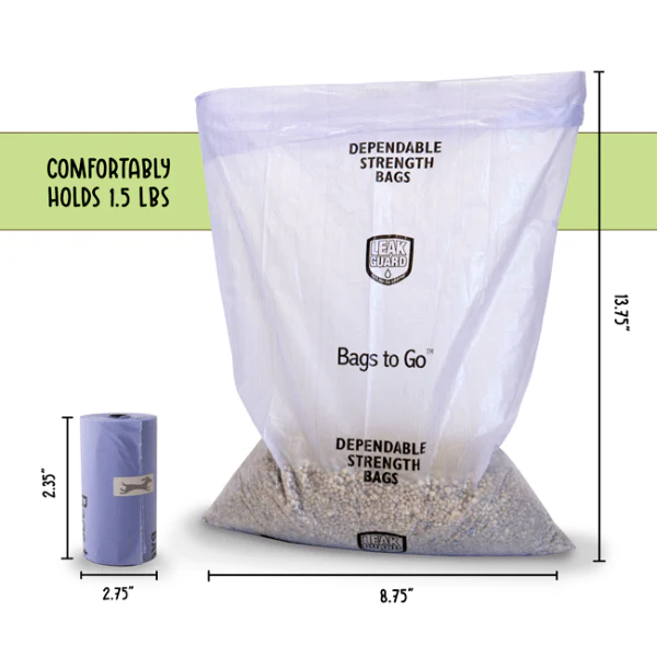 Spotty Bags to Go Multicolor Waste Bags 120 Pack - Image 4