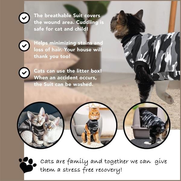 Suitical Recovery Suit for Cats - Image 6