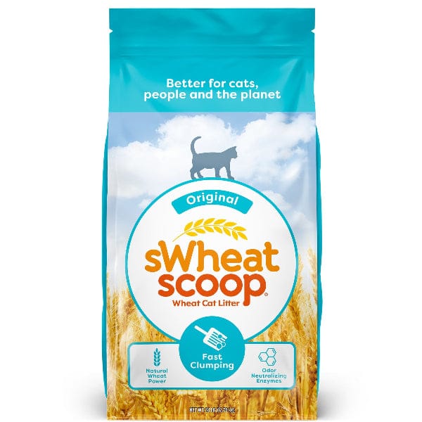 sWheat Scoop Original Fast Clumping Wheat Cat Litter - Image 9