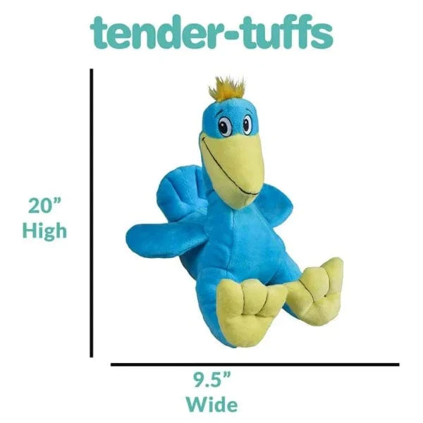 tender-tuffs Big Shots Pelican Plush Dog Toy - Image 5