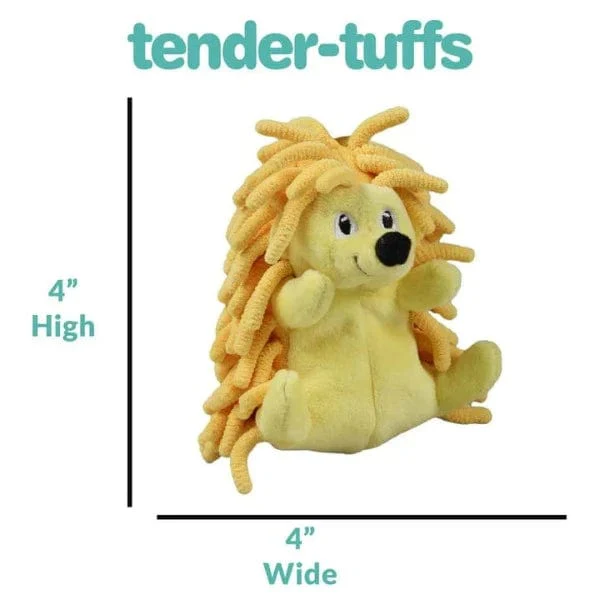 tender-tuffs Tiny Hedgehog Plush Dog Toy - Image 5