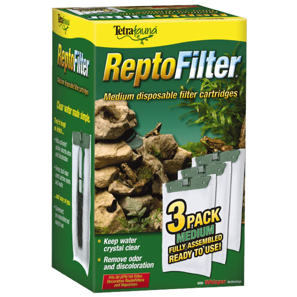 Tetra ReptoFilter Medium Disposable Filter Cartridges